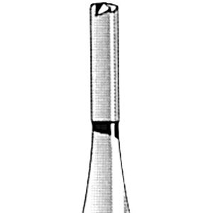 Jet 956 Tungsten Carbide Burs, End Cutting, Friction Grip, 009, Each Each