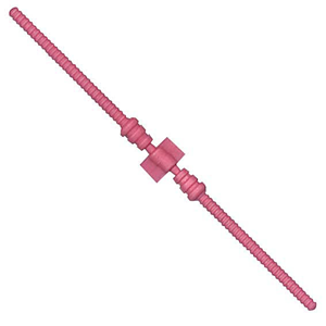 Op Po Burn Out Posts Pink 1.25mm 10/pk Pack
