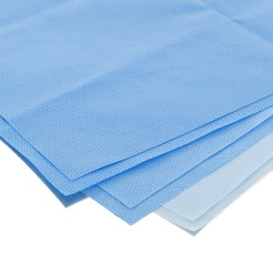 Halyard Sequential Sterilisation Wrap, Heavy Duty, 101 x 101cm, Bonded Blue/Blue, 61GSM, 50/Pack, 250 Pieces/Case Case