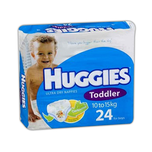 Huggies toddler boy nappies 24/pk pack Pack