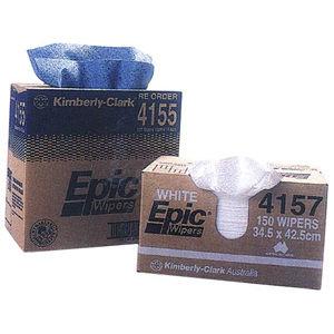 Heavy Duty Wipers, Blue, 34.5 x 42.5 cm, 250/Carton Carton