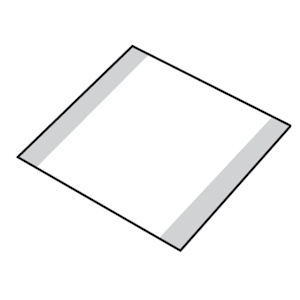 Halyard Bed Protector Ultra Absorbent, 81 x 78cm 2500ml, White, 25/Carton Carton