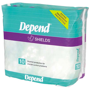 Depend Adult Shield Pads