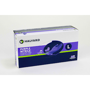 Halyard Purple Nitrile Examination Gloves, Small, 100 Gloves/box, 1000 Pieces/Carton Box