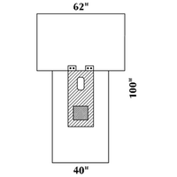 CYSTOSCOPY T DRAPE SHEET 16/PK Carton