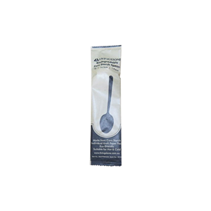 Livingstone Corn Starch Spoon, 14.5cm, 4g, Biodegradable, Individually Wrapped, 50/Bag, 1000/Carton Carton
