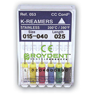 Cc K Reamers 21mm #06 6/pk Pack
