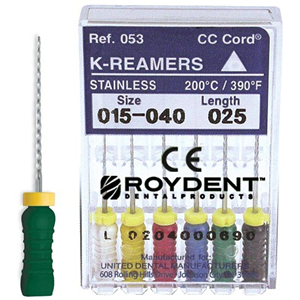 Cc K Reamers 21mm #80 6/pk Pack