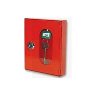 Key Secure Emergency Key Box, Glass Front, 15 x 12.5 x 3cm, Red, Each Each