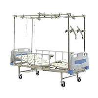 Livingstone Three Cranks Manual OrthopedicTraction Bed, NW: 130kg, GW: 140kg, Patient/Weight Capacity:200 kg, 222 x 93x 26cm, Each