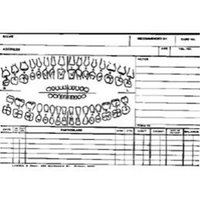 Chart Card R75 6x4 Inch 250/pk Pack
