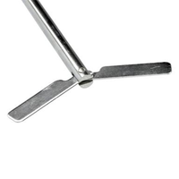 Paddle, Centrifugal, Overhead Stirrer, Stainless Steel Each