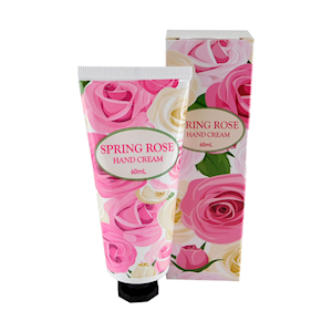 Rose Fragrance Hand Cream, 60mL, Each