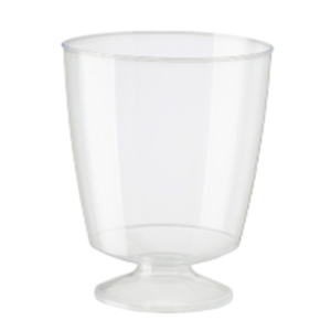 Castaway Plastic Wine Taster, 62ml, Clear, 25/Sleeve, 40 Sleeves/Carton, 1000/Carton Carton