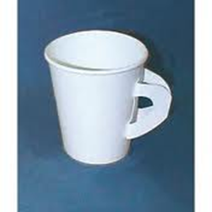Paper Cup with Handle, Biodegradable, 280 Milliletre, 50/Pack, 20 Packs/Carton