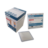 Melior Super Absorbent Dressing for Heavily Exuding Wounds, 15 x 15cm, Fluid-Repellent Backing Barrier, Blue, Breathable, Loose
