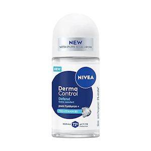 Nivea Deodorant Roll On Derma Control Defend, 50mL, Each