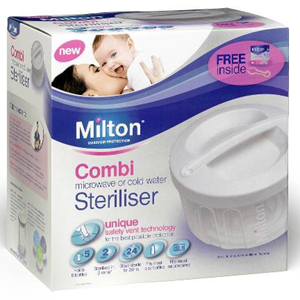Milton 2 in 1 Sterilisation Starter Kit, Each Each