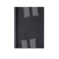 Thermal Binding Cover, 15mm, Clear Front, Black Backing, 150 Capacity Each