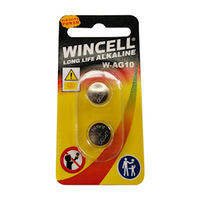 Maxell Alkaline Button Cell Battery 0 Percent Hg LR1130, 189 Each Each