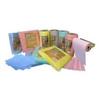 Maxvalu Delux Cleaning Wipes 50 x 30cm, Green, 85 Sheets/Roll, Loose Roll Roll