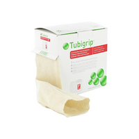 Molnlycke Tubigrip, Natural, Size F, Large Knees, Medium Thighs, 10m, 1 Roll/Box Box