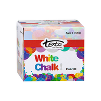 CHALK ROBOCOLOR WHITE 100/BOX Box