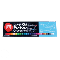 Micador Oil Pastels, Large, 24/Pack Pack