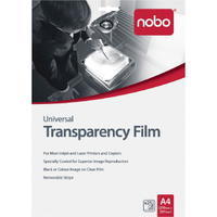 PHOTOCOPIER TRANSPARENCIES BLACK ON CLEAR A4 SIZE BX/100 Box