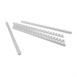 BINDING COMBS 21 R 8MM WHITE 100/BX Box