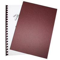 LEATHERGRAIN COVERS MAROON METER 270GSM 100/PK (LGMA2) Pack