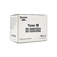 MITA TONER DC2055/2254 (37037010) BLACK 2/PK Pack