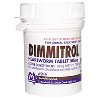 DIMMITROL TABLETS UNCOATED 50MG/TAB TUB