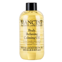 Mancine Body Relaxing Calming Oil, 250ml Bottle, Each Piece