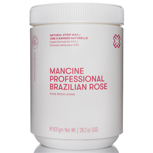 Mancine Strip Wax, Brazilian Rose, 800 grams, Each Each