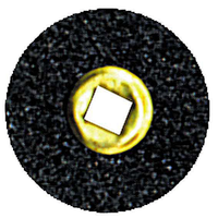 Moore's Paper Disc Brass Centre, Garnet Medium, 1/2 Inch, 50/Pack Pack