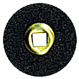 Moore's Paper Disc Brass Centre, Waterproof Fine, 5/8 Inch, 50/Pack Pack