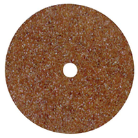 Moore's Paper Disc Brass Centre, Pinhole Garnet Medium, 3/4 Inch, 50/Pack Pack