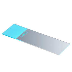 Unimark Microscope Glass Slide with Labelling Panel