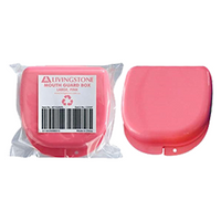 Livingstone Mouth Guard Box, 87 x 81 x 28cm Large, Pink, Durable Recyclable Plastic, Each Pack