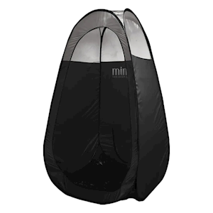 Minetan Spray Tan Tent, 90(L) x 90(W) x 210(H) cm, 1/3 Clear, Portable, Lightweight, Each Each