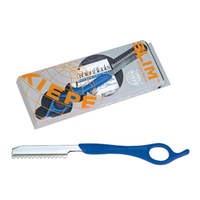 Kiepe slim fashion blades for styling hair razor, 10/pack Pack