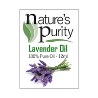 Natures Purity Lavender Lavendula Angustifolia 12mL, Each Bottle