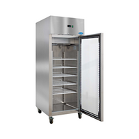 Nuline Lab Glass Fridge, MF70TNG, Fan Force System, 700L, 740(W) x 830(D) x 2050(H) mm, 5 Adjustable Shelves 120kg, Each Each