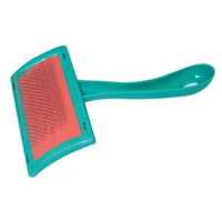 Pet Slicker Brush, Soft-Medium, 120 mm x 55 mm, Each Each