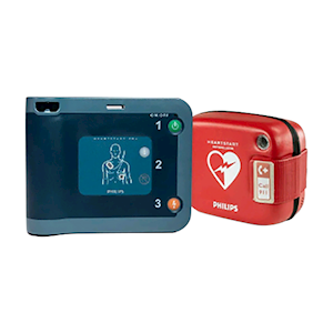 Laerdal Philips Cardiac Resuscitation HeartStart FRx Defibrillator with Case, 22(W) x 18(H) x 6(D) cm, Each Each
