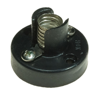 MES Lamp Socket with Recyclable Plastic Base & 2 Screw Terminals, Each Each