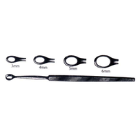 Perfect Curettes Fox, 6mm, Stainless Steel, Theatre Quality, Each Each