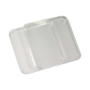Labco Petri Dish, 130 x 130mm Square, 16.9mm Height,121mm Base Diameter, Polystyrene, Sterile, 150 Pieces/Pack Carton