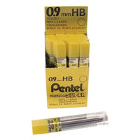 Pentel Pencil Leads 509 Hb 0.9mm 12/Tube TUB